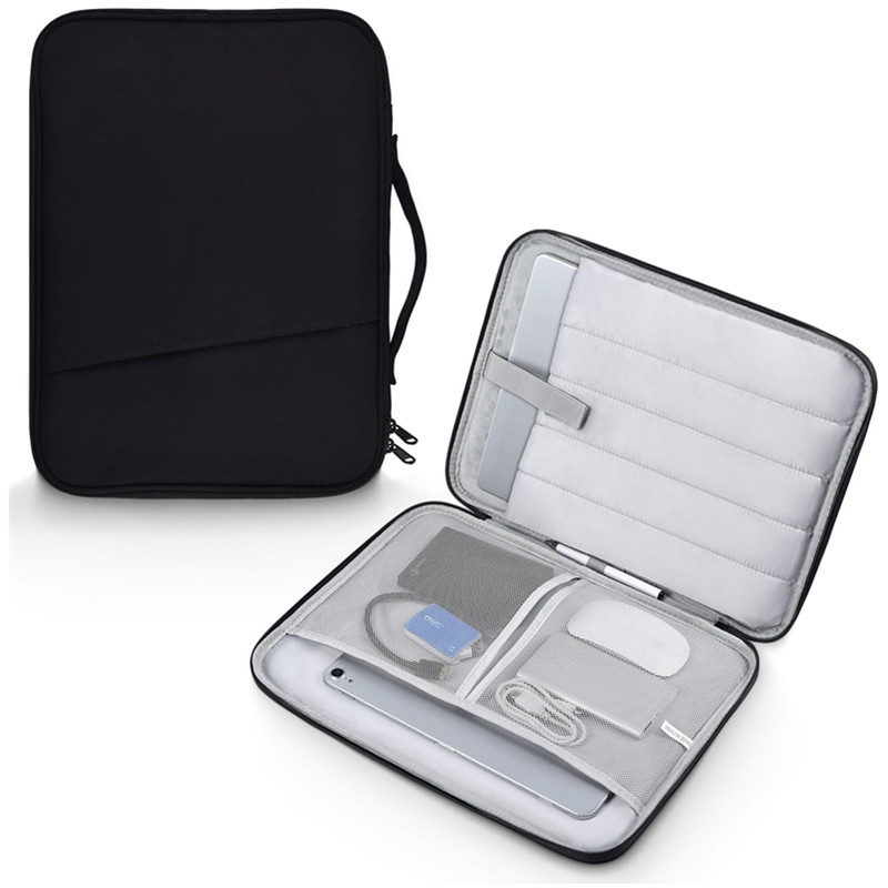 Laptop Accessories Bag - 防水耐衝撃ラップトップハンドルバッグ 11/13インチ スリーブケース MacBook Air M4/M3/M2対応