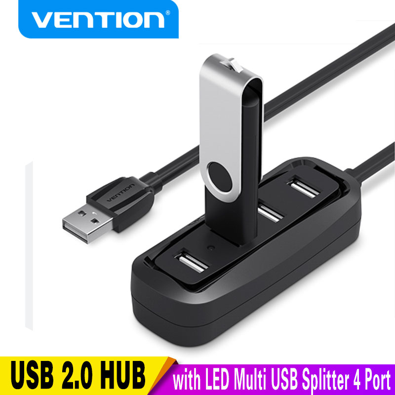 Laptop Accessories Bundle - Lenovo, Xiaomi, Macbook Pro,air,コンピューターアクセサリー,ラップトップ,4ポート用のLED付きUSB 2.0ハブ