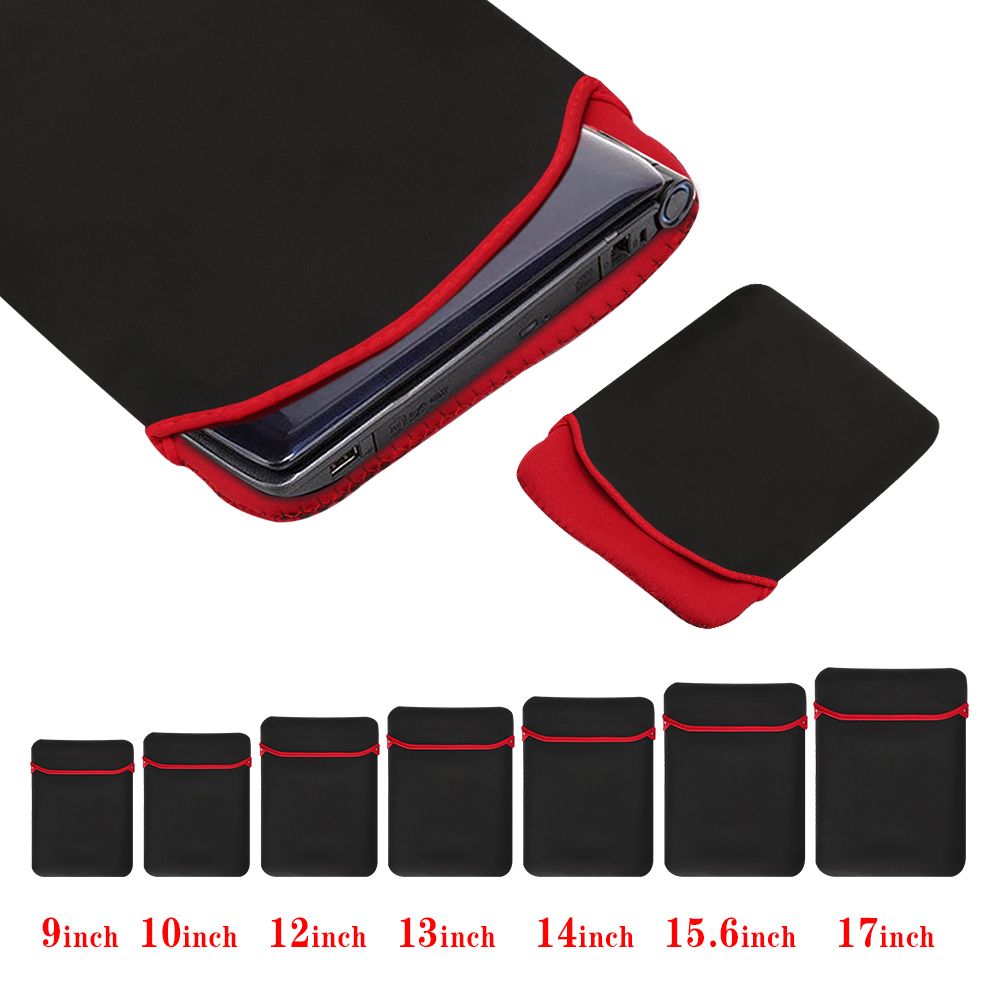 Laptop Accessories Bag - ソフト防水完全保護耐衝撃スリーブケースポーチ 9 インチ-17 インチ超スリムラップトップバッグ Dell Lenovo