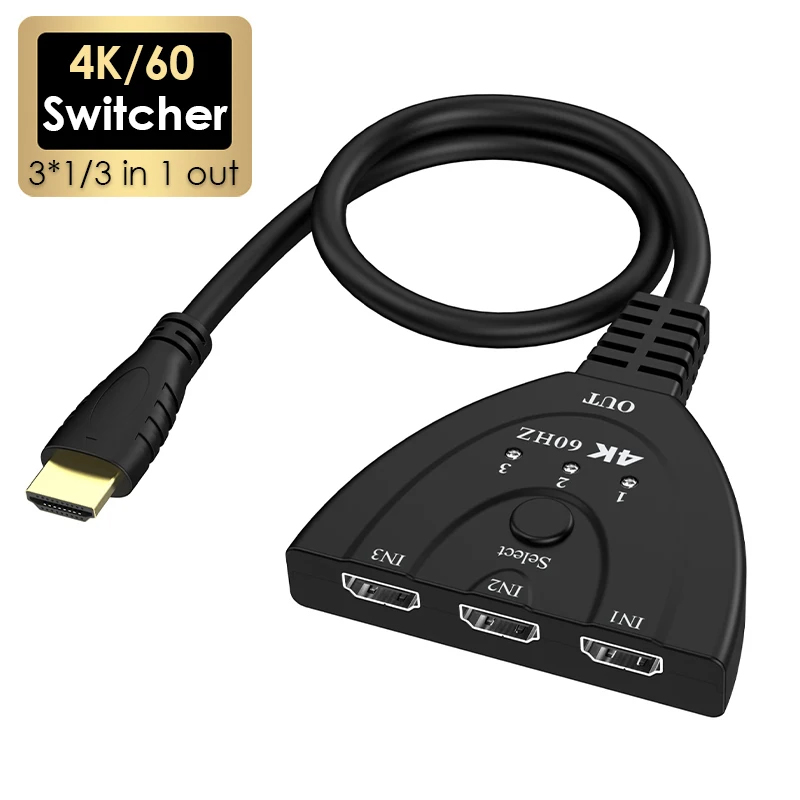 Laptop Accessories Women - 4K 60Hz 3D ミニ 3ポート HD