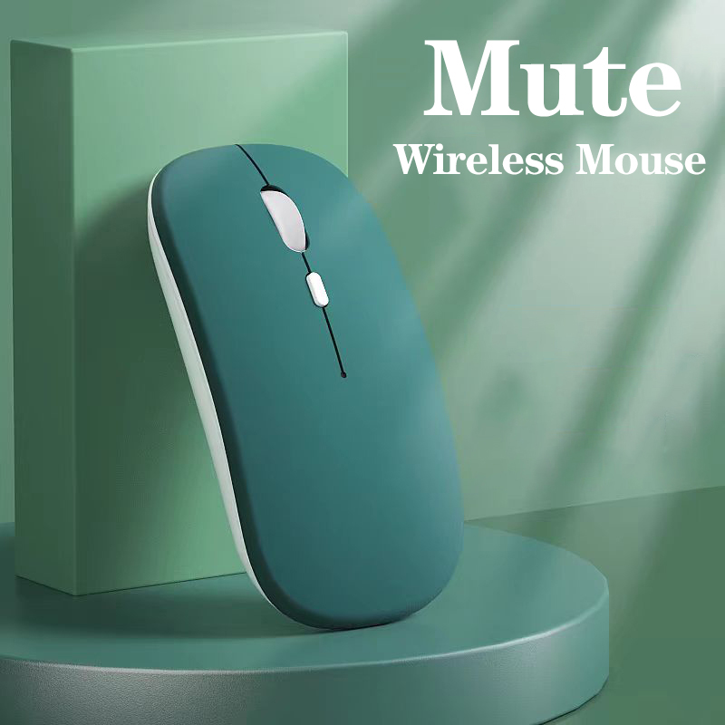 Mini Wireless Mouse - サイレント Bluetooth 互換マウスコンピュータラップトップ光学式マウスワイヤレス iPad Mini タブレットノートブックユニバーサルマウスノイズレス