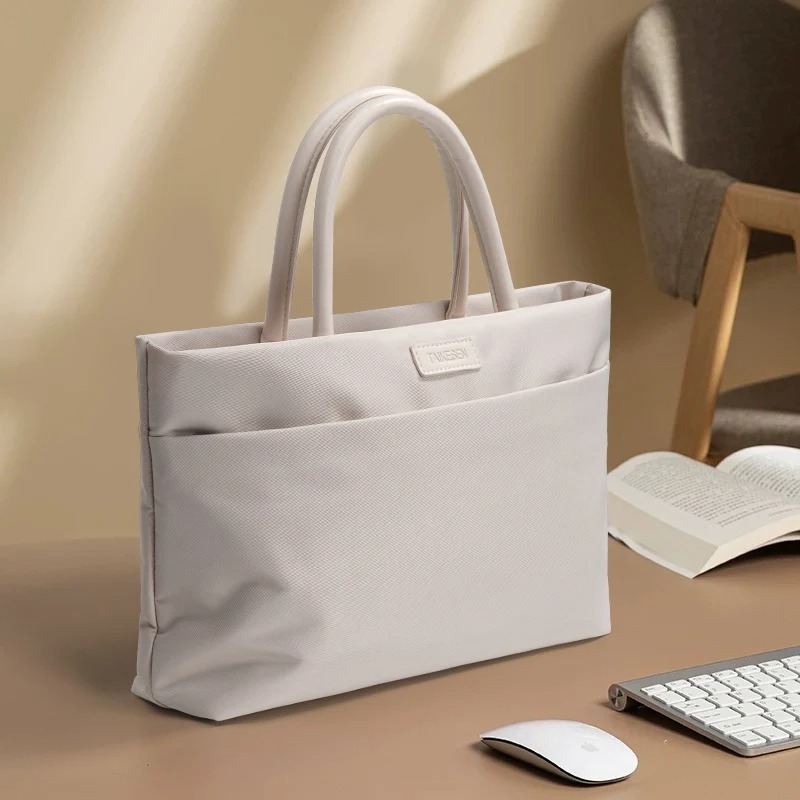 Laptop Accessories Women - 軽量防水大容量レディースラップトップハンドバッグシンプルな都会風オフィスバッグ16インチノートパソコン用