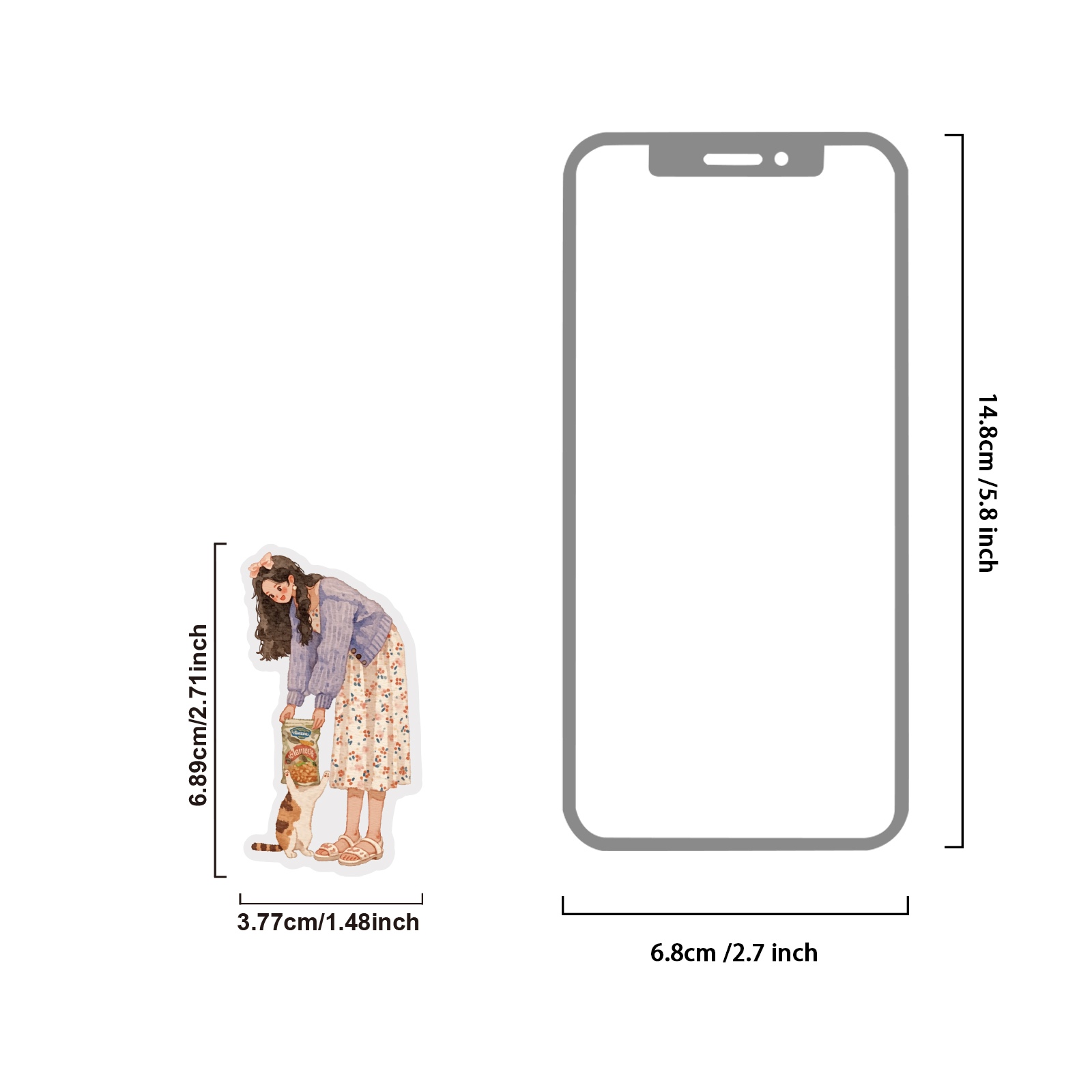 Etori Life 15枚入り パープルトーンの優しい女の - Laptop Accessories For Gift のレビューと価格