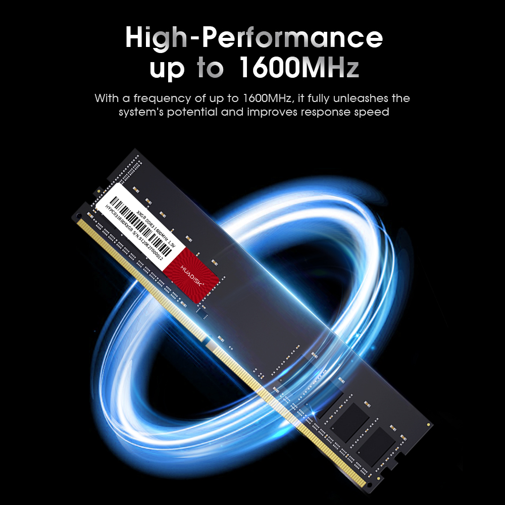 HUADISK 8GB DDR3 1600MHz RAM デ - Memory Ram Upgrade のレビューと価格