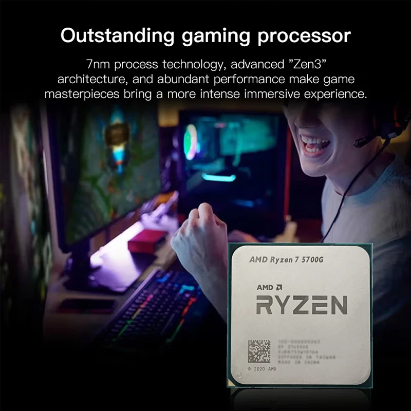 AMD Ryzen 7 5700G トレイデスクトップCPU - Amd Cpu Ryzen 7 のレビューと価格