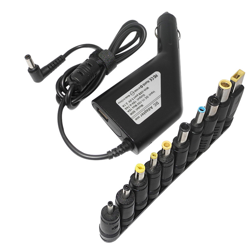 車載充電器19V 4.74A 90W ユニバーサルノートパソ - Laptop Accessories Dell のレビューと価格