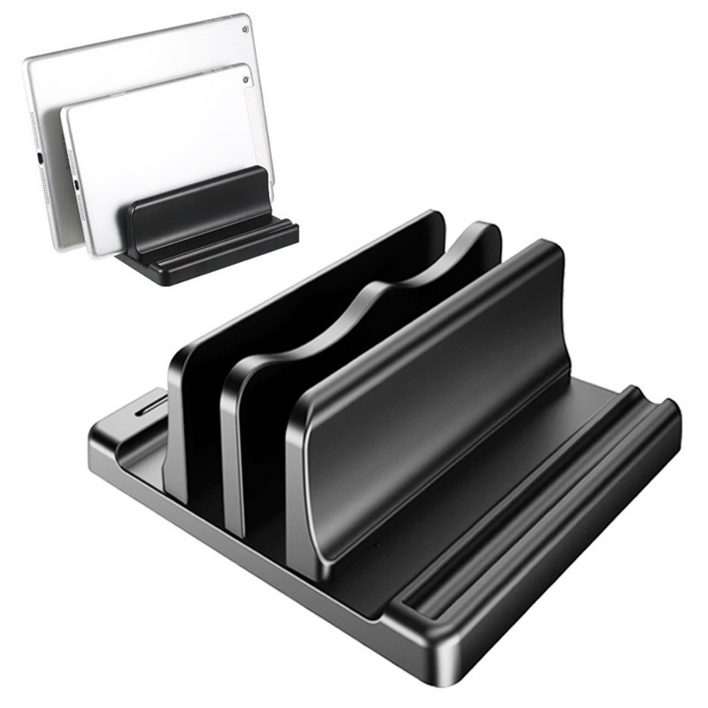 シングル/デュアルスロット垂直ラップトップスタンドホルダー  - Laptop Accessories Dell のレビューと価格