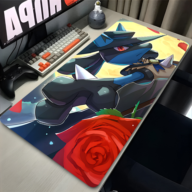 マウスパッドクールアニメ P-ポケモン ルカリオ マウスパッ - Laptop Accessories Gaming のレビューと価格