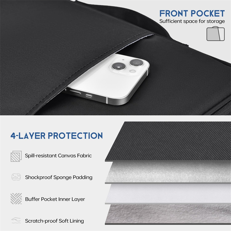 防水耐衝撃ラップトップハンドルバッグ 11/13インチ スリ - Laptop Accessories Bag のレビューと価格