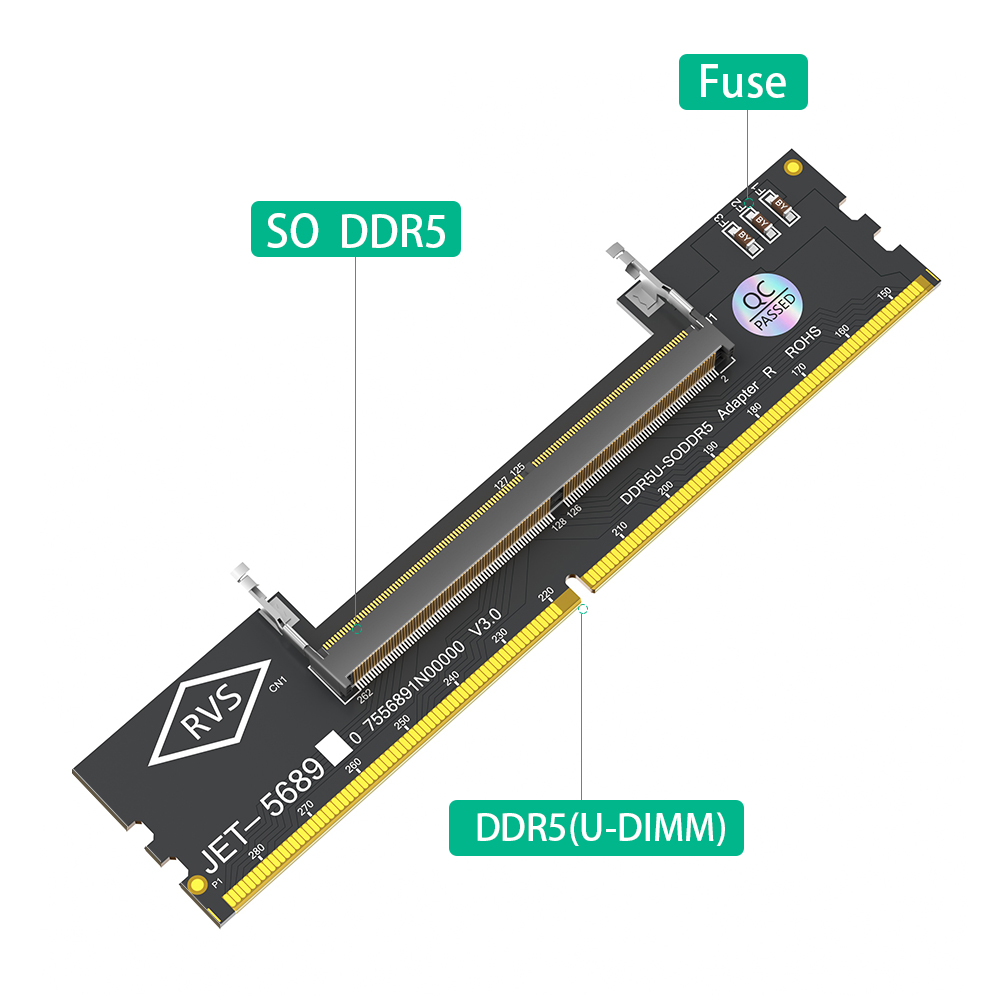 ラップトップ SO-DIMM からデスクトップ DDR5 U - Memory Ram Upgrade のレビューと価格