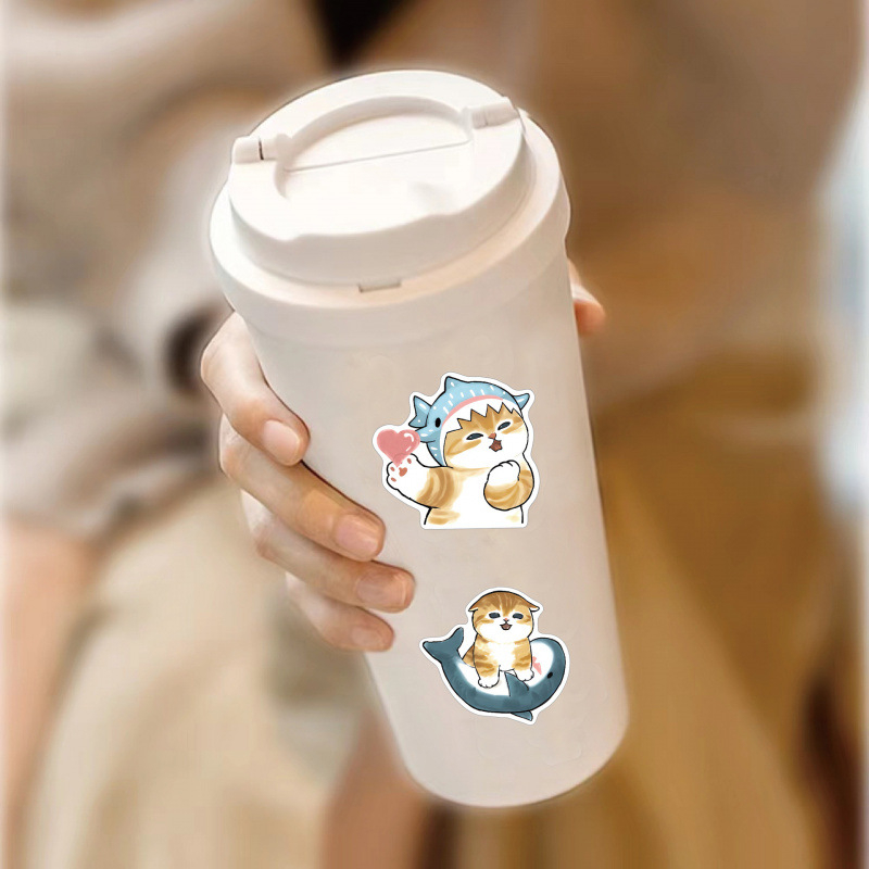 モフサンド キュートステッカー 面白い防水ビニールデカール  - Laptop Accessories Decoration のレビューと価格
