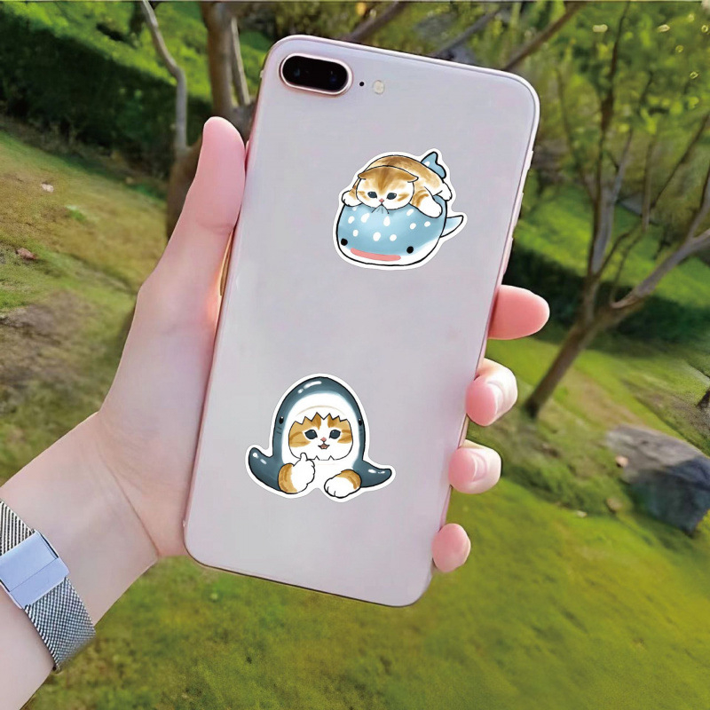 モフサンド キュートステッカー 面白い防水ビニールデカール  - Laptop Accessories Decoration のレビューと価格