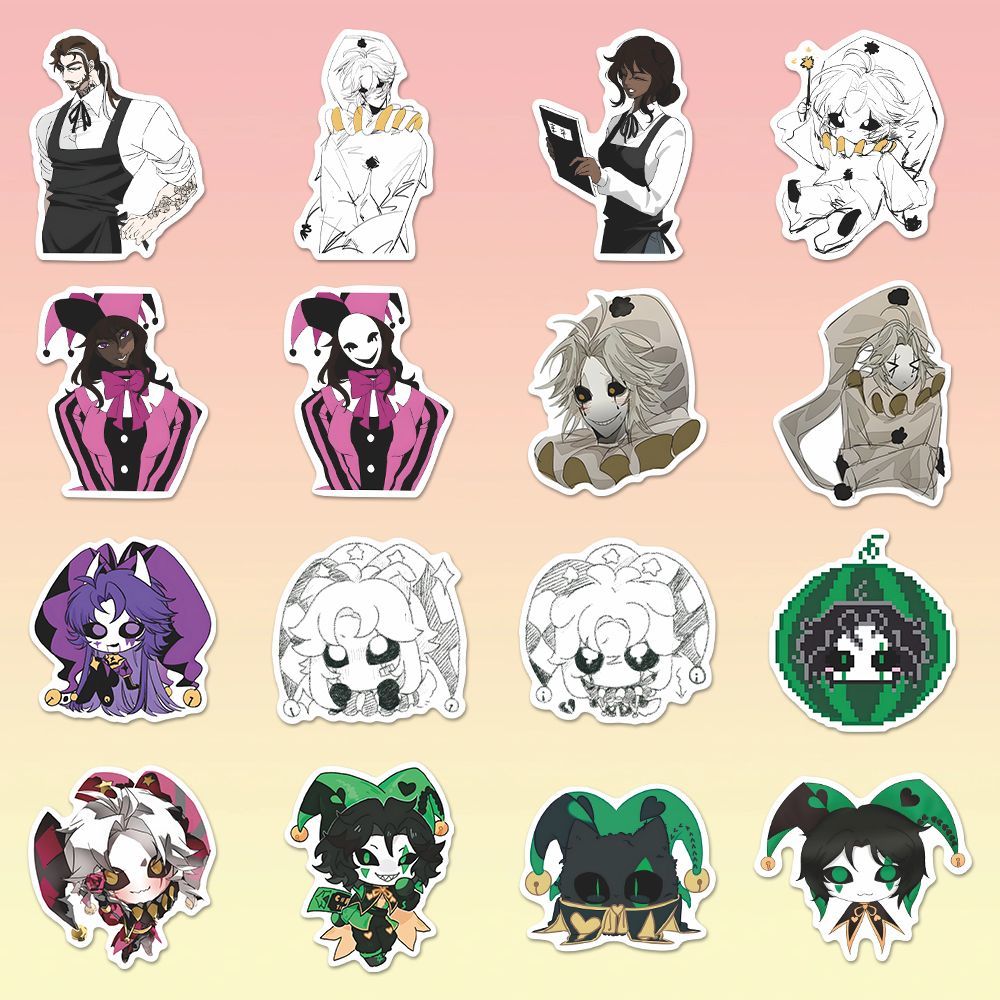 73 個ザ・フリーク・サーカス・ピエロアニメステッカー漫画落 - Laptop Accessories Decoration のレビューと価格