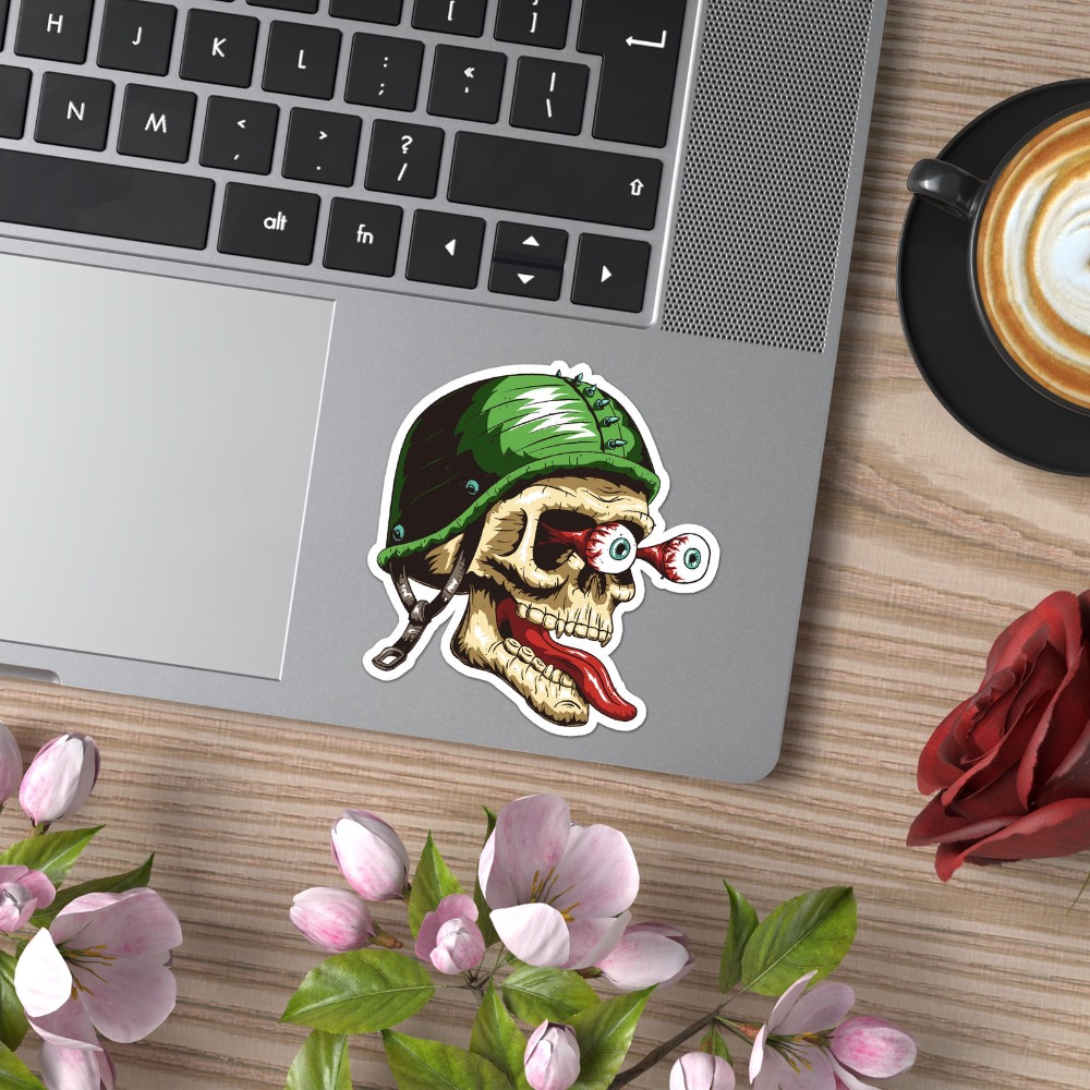 スカルアイボールビニールアニメ必須アイテム耐久性のあるクリエ - Laptop Accessories You Must Have のレビューと価格