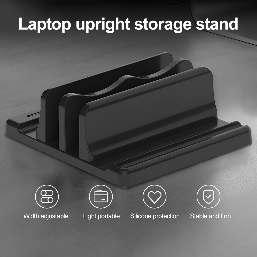 オフィス ABS ラップトップスタンド 垂直に置くとデスクス - Laptop Accessories のレビューと価格