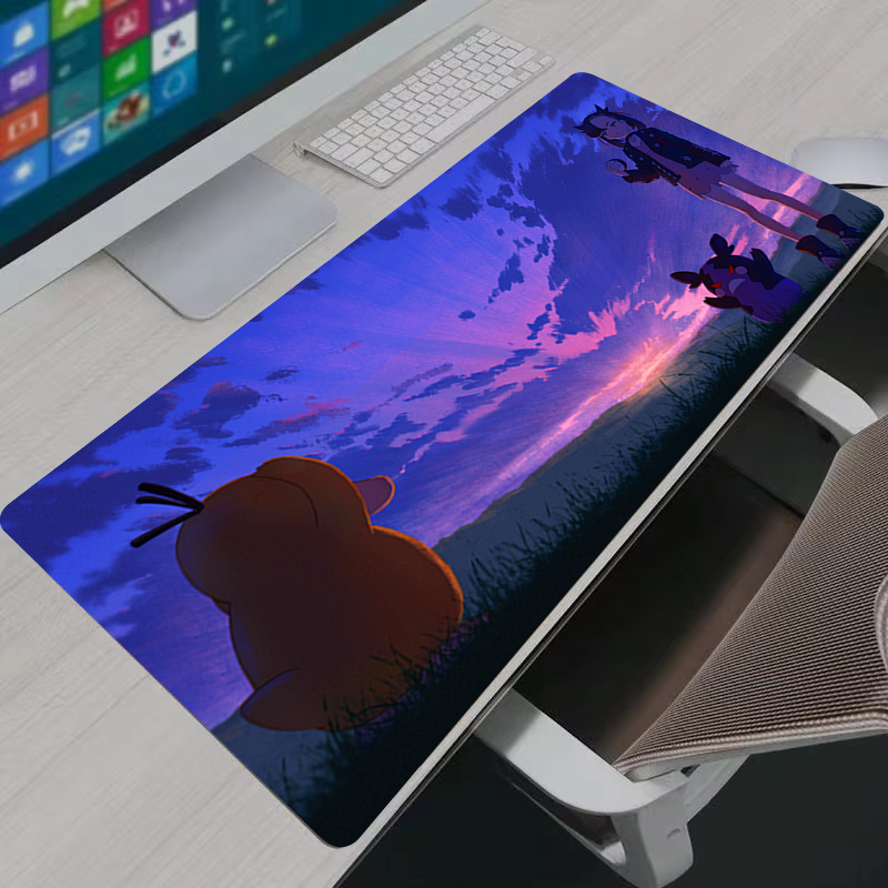 マウスパッドアニメ P-ポケモン Psyduck XXL 大 - Laptop Accessories Gaming のレビューと価格