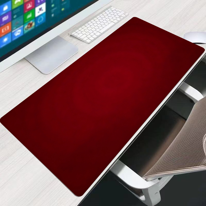 赤いマウスパッドオフィス拡張デスクマット 90 × 40 セ - Laptop Accessories Gaming のレビューと価格