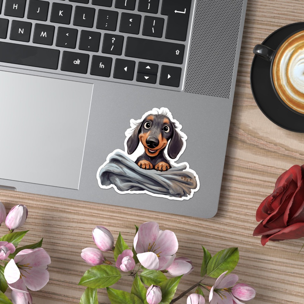 かわいいダックスフントの子犬面白い傷つきにくいモダンなオート - Laptop Accessories You Must Have のレビューと価格