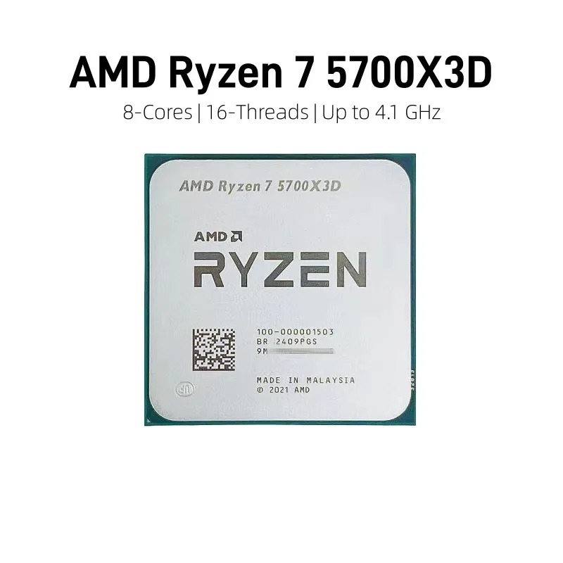AMD Ryzen 7 5700X3D バルクCPU、X57 - Amd Cpu Ryzen 7 のレビューと価格