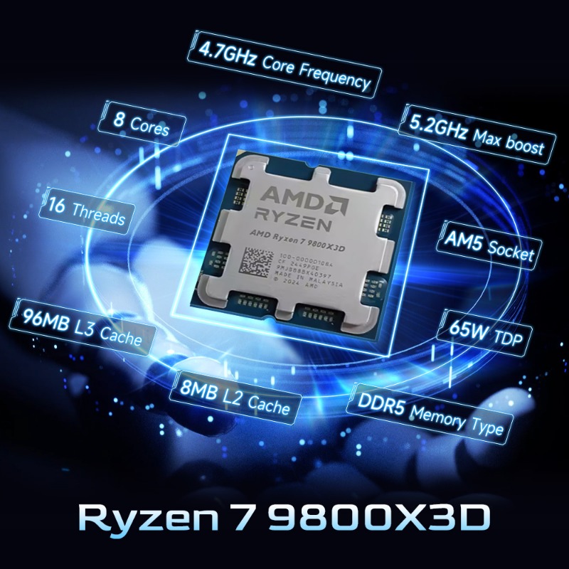 AMD Ryzen 7 9800X3D AM5 ゲーミングビ - Amd Cpu Ryzen 7 のレビューと価格