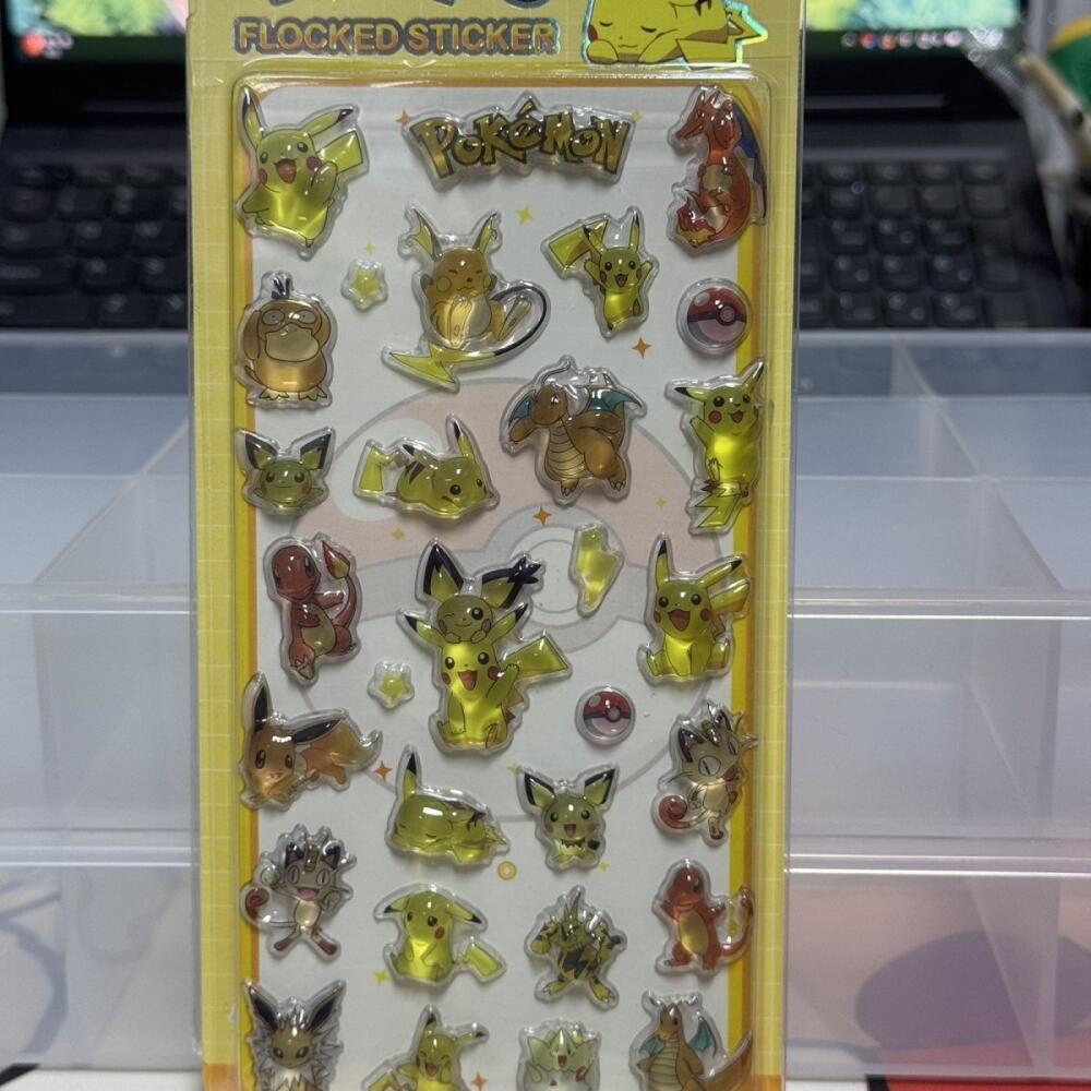 4 個ポケモンピカチュウゼニガメジグリーパフ立体クリスタルレ - Laptop Accessories Decoration のレビューと価格