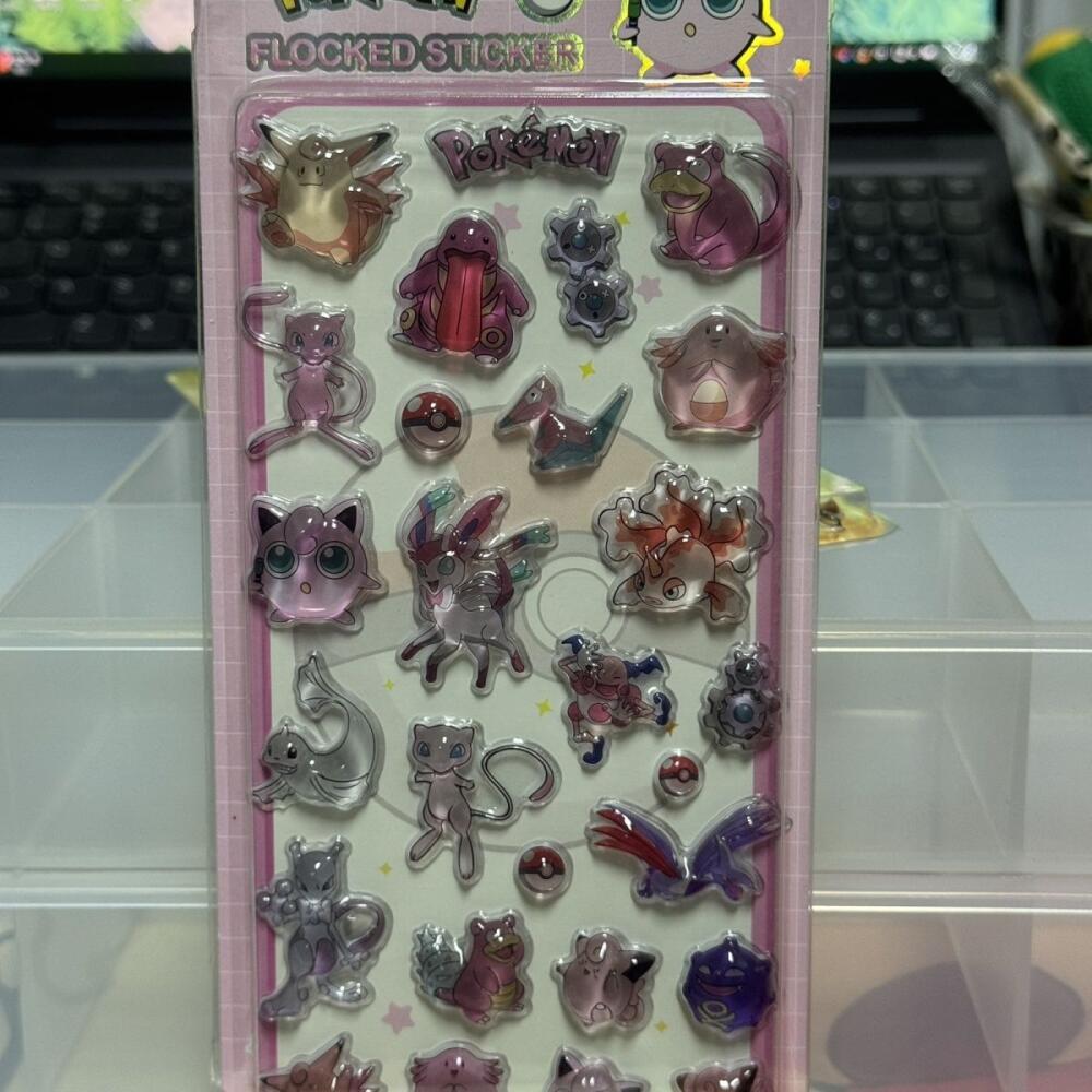 4 個ポケモンピカチュウゼニガメジグリーパフ立体クリスタルレ - Laptop Accessories Decoration のレビューと価格