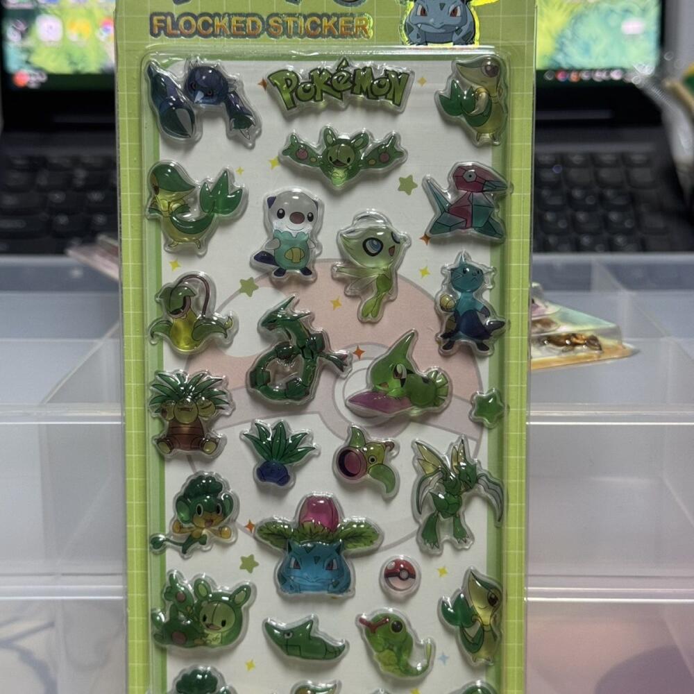 4 個ポケモンピカチュウゼニガメジグリーパフ立体クリスタルレ - Laptop Accessories Decoration のレビューと価格