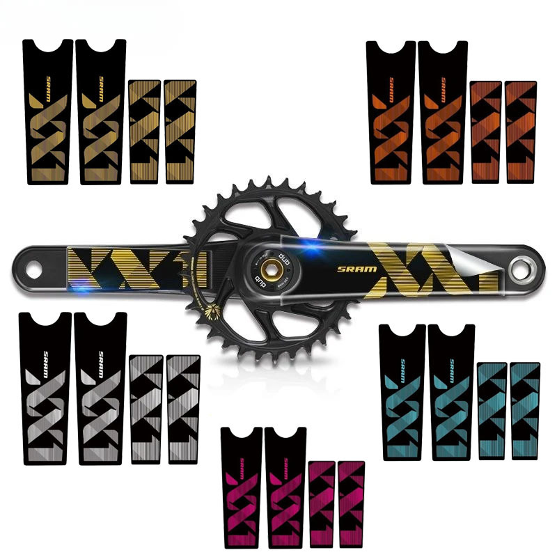 SRAM XX1 ステッカーセット カラフルなビニールデカー - Laptop Accessories Bundle のレビューと価格
