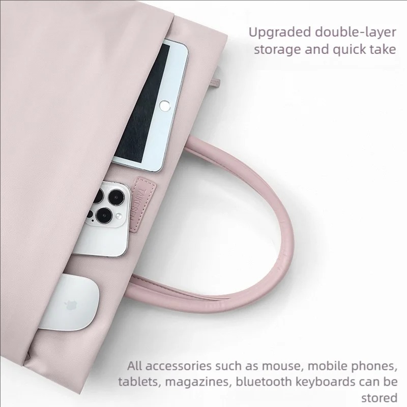 軽量防水大容量レディースラップトップハンドバッグシンプルな都 - Laptop Accessories Women のレビューと価格