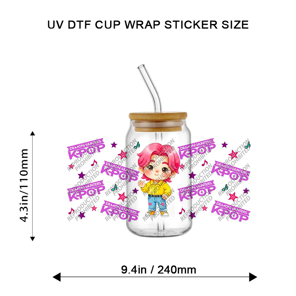 K-POP Vibesコレクション 16オンス Libbey - Laptop Accessories Decoration のレビューと価格